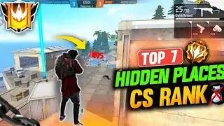 TOP 7 CS RANK HIDDEN PLACES || CS RANK TIPS AND TRICKS || CS RANK HIDDEN PLACES IN BERMUDA MAP