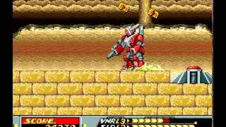 Veigues Tactical Gladiator [Attract Mode] (Nec PCEngine, 1990)
