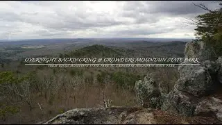 Solo Overnight at Crowders Mountain State Park   HD 1080p