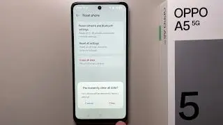 OPPO A5 5G: How to Reset to Factory Settings
