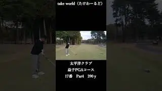 Pacific Club Mashiko PGA Course, 17th Par 4 #shorts #golf #golfshot