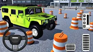 Real Hummer H2 4X4 SUV Extreme Parking Mission : Master Of Parking 3D : Android Gameplay
