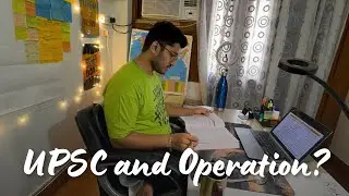 UPSC and Operation? | How I do vision monthly magazine | UPSC Aspirant | Anirudh Dhondiyal | Vlog