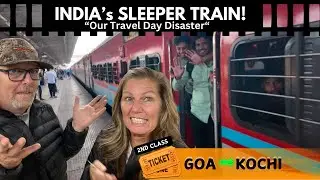 India's Second Class Sleeper Train: Travel Day Disaster! With Ex It This Way.