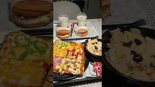 🤯DETROIT PIZZA🔥Punjab Street Food Punjab Fast Food Vlogs #streetfood #burger #pasta #pizza #food