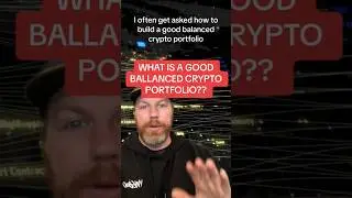 A good balanced crypto portfolio #cryptocurrency #shorts