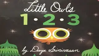 Learn to Count Read Along Book - Little Owl's 1 2 3. Bedtime Follow Along story for young readers.