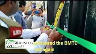 Feeder bus service relaunched in HSR Layout #shorts