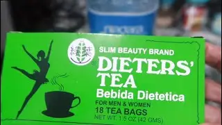 Bebida Dietetica Dieters Tea Over The Laso Dieters Tea