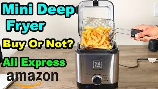 Mini Deep Fryer Review - How to Make French Fries in Mini Deep Fryer in Just 5 Mins | Unbox Heaven