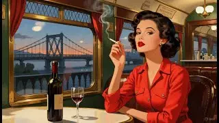 Cozy Romantic Evening in a 1940s Jazz Lounge &hearts; Soft Vintage Vocals & Piano | Relaxing Jazz Ambience