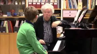 Axel Borgqvist har Master Class med Hans P&aring;lsson