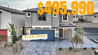 2660 Floor Plan Tour | D.R. Horton | Tropical Falls North Las Vegas