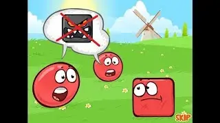 RED BALL 4 КРАСНЫЙ ШАРИК против ЗЛОГО черного КВАДРАТА игровой мультик видео для детей