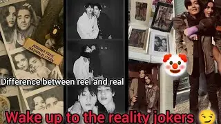 Taekook not real tae is straight and all... people will never understand what's real and what's reel