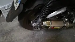 Flamme akrapovic ali express quadro 350S