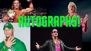 WWE Wrestling Autographs | My Collection