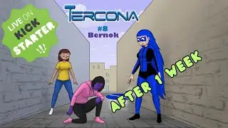Kickstarter for Tercona comic #8 - After 1 WEEK