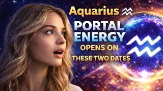 Aquarius ♒ Portal Energy Opens on These Two Dates