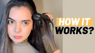Vapor Hair Straightener 💨 How To Use - Easy Tutorial | Flat Iron With Steam System | Does It Work?
