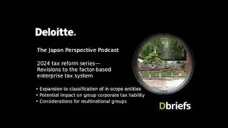 Podcast: Revisions to the factor-based enterprise tax system