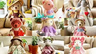 Amigurumi Crochet Animals Making Tutorial / Crochet Amigurumi Doll Design /Craft And Art With Pib