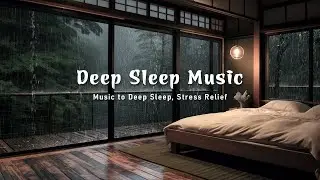 Peaceful Rain & Soft Piano Music in a Warm Bedroom | Calm Mind, Deep Sleep for 3 Hours