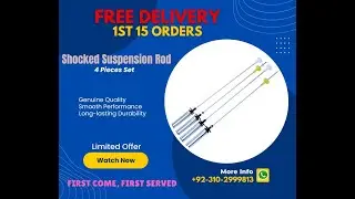 Shocked Suspension Rods 4 Pieces Set for Haier Automatic Washing Machine (Best Offer)