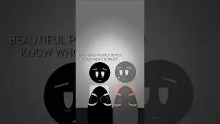 Being ugly isn't bad #mentalhealth #sadmusic #animation #youtubeshorts #edit #menshealth