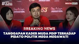 🔴 Breaking News |  Tanggapan Kader Muda PDI Perjuangan Terhadap Pidato Politik Mega Megawati