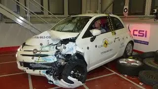 Fiat 500 - 2017 - Crash test Euro NCAP