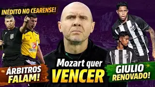 ⚫⚪Mozart é apresentado: TIME VENCEDOR? Árbitros darão entrevista! Hoje tem Ceará na Copinha! #Ceará