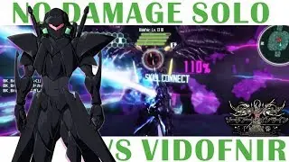 Graphite Edge vs Vidofnir Lv1300 [No Damage Solo] - Accel World vs Sword Art Online