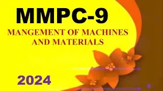 IGNOU MMPC-9 Solved Assignment 2024 For January 2024 and July 2024 Sessions