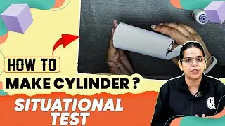 How To Make Cylinder ? | Situational Test | NIFT, NID, UCEED
