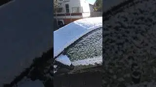 La primera nevada en Idaho
