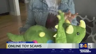 Watch out for online toy scams
