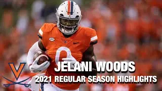 Jelani Woods 2021 Regular Season Highlights | Virginia TE