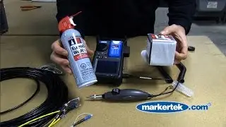 How To Clean ST & LC Fiber Optic Tactical Snake Cables