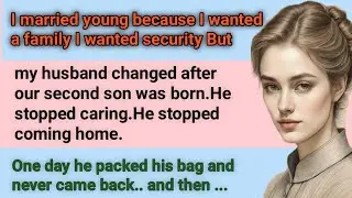My husband changed after our second son was born ||An Emotional English story 