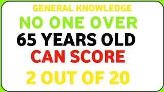 NO ONE OVER 65 YEARS OLD CAN SCORE 2 OUT 20!