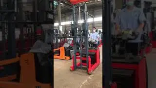 MiMA electric counterbalanced pallet stacker