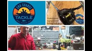 Shakespeare Sigma 440SS low profile bait casting fishing reel how to service