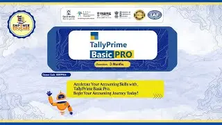 TallyPrime Basic Pro &ndash; Learn Tally Accounting from Scratch (3-Month Course)