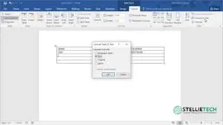 How to convert a Table to text in Word 2016 Tip#4
