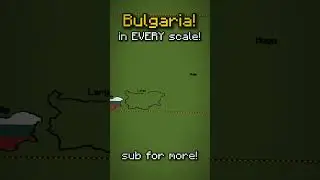 Болгария в любом масштабе! #minecraft #bulgaria #countryballs