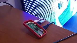 This Tiny Raspberry Pi Zero Is Driving a Huge LED Display