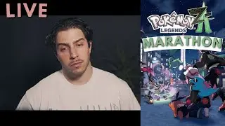Playing POKEMON LEGENDS Z-A (SWITCH 2) for 24hrs straight or until I beat it