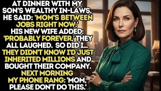 My Daughter-in-Law Listed Me As “Unemployed” For Her Parents – Next Morning My Son Called…