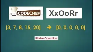 XxOoRr Codechef Solution | Codechef July 2021 Long Challenge Div 3